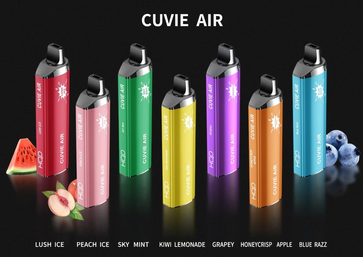 HQD CUVIE AIR 4000 Puffs – Ananas Is: Tropisk friskhet i varje puff