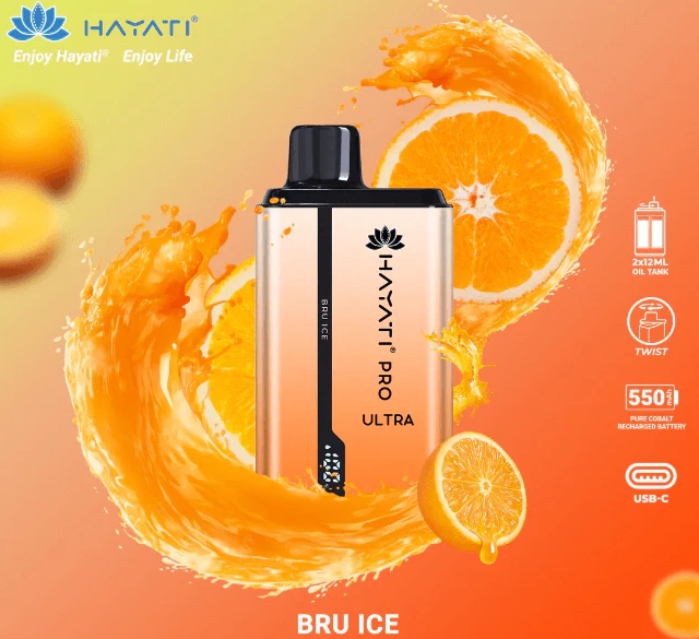 Hayati Pro Ultra 15000 Puffs: Den Svensk-Älskade Bru Is Som Förändrar Spelet