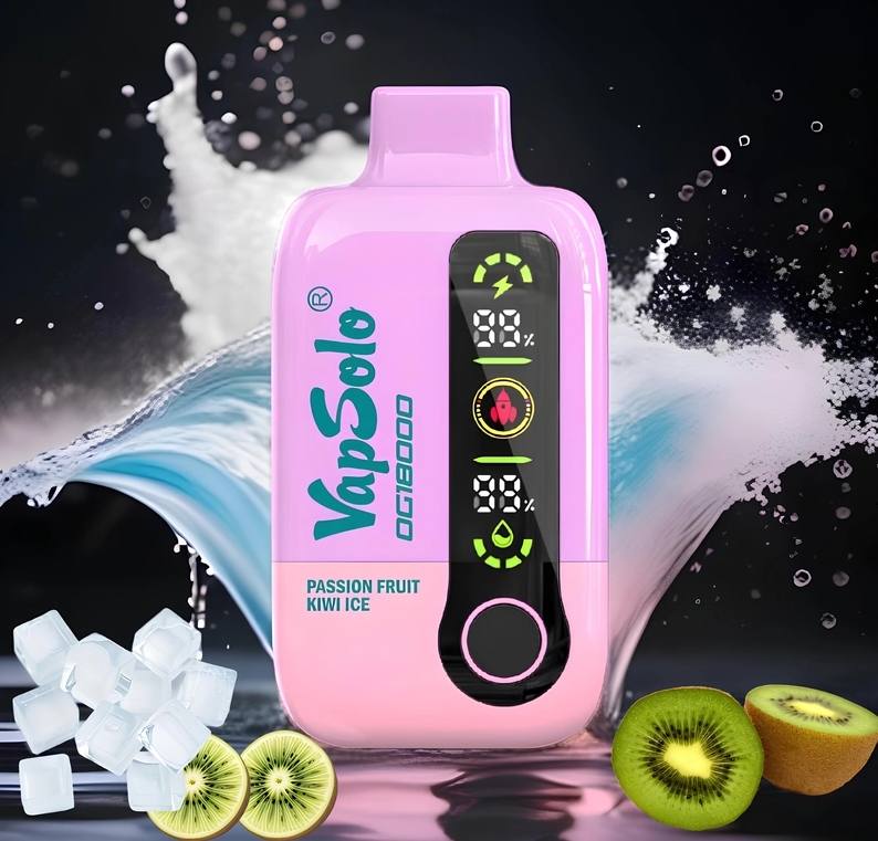 VapSolo DG18000: En Explosion av Passionsfrukt Kiwi i Svensk Vardag