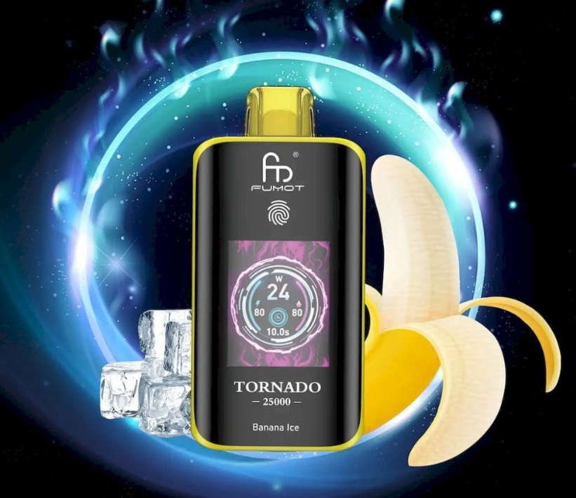 Fumot Tornado 25000 Puffs: En Bananis-Explosion som Varar och Varar