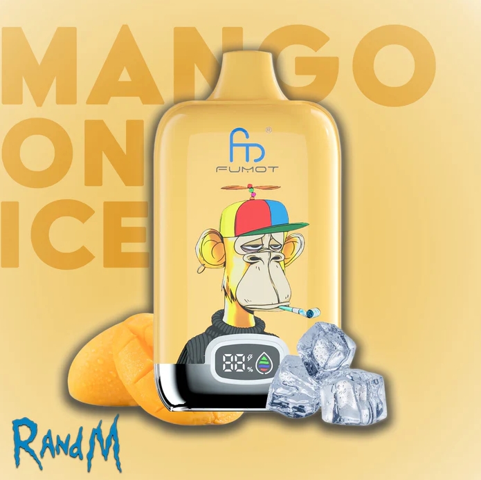 Fumot Original RandM Digital Box 12000 Puffs: Din Ultimata Mango På Is-upplevelse med Smart Teknik