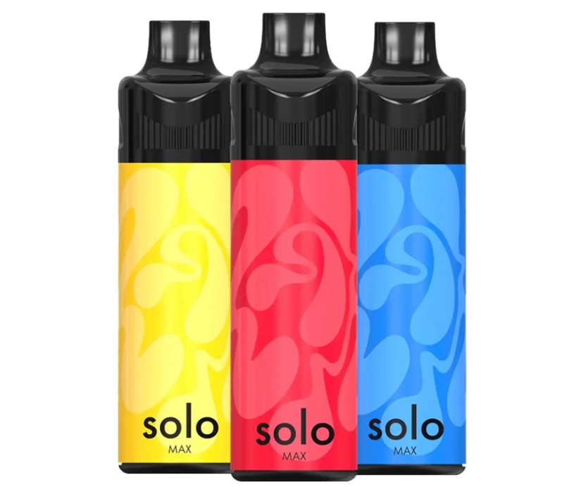 Upptäck Solo MAX Pod Kit 7000 Puffs Vape - Körsbär Granatäpple: En Smakrevolution för Vapingentusiaster