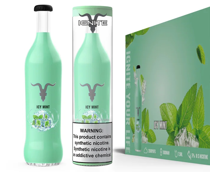 IGNITE V25 – 2500 Puffs Vape Penna – Iskall Mynta: Den Friska Revolutionen i din Ficka