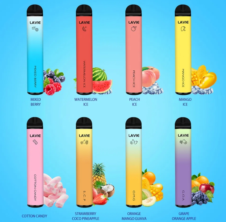 LAVIE BAR 1600 Puffs Vape – Spunnet socker: En söt och stilren upplevelse för svenska vardagsvapers